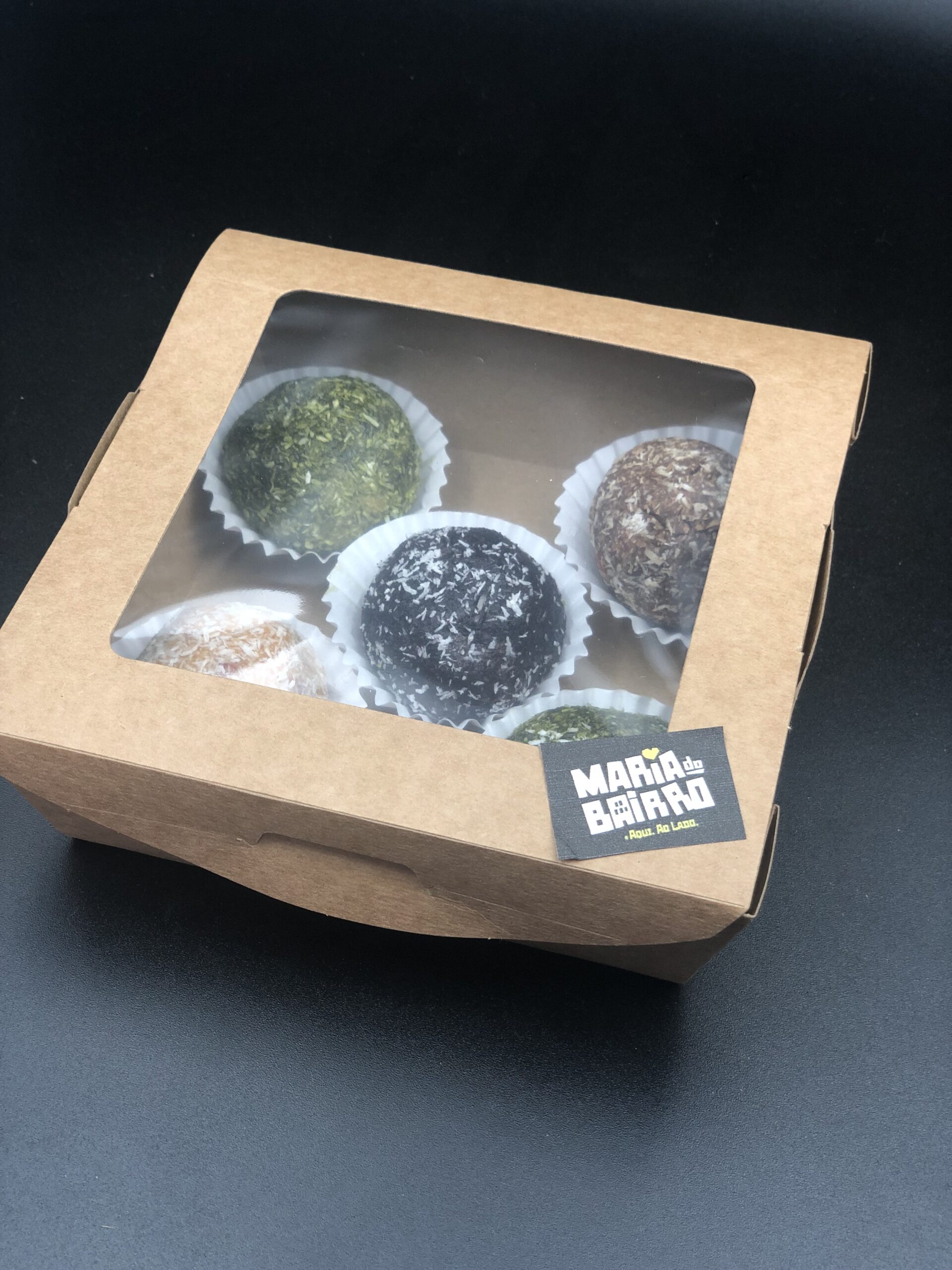 Power Ball Manteiga Amendoim, Cacau, Matcha e Açai 5 un