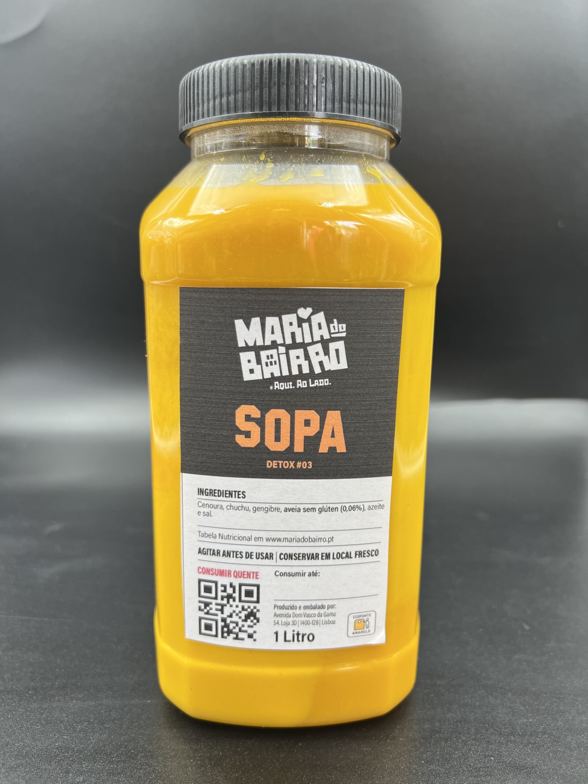 Sopa Cenoura, Chuchu, Gengibre 1L #03