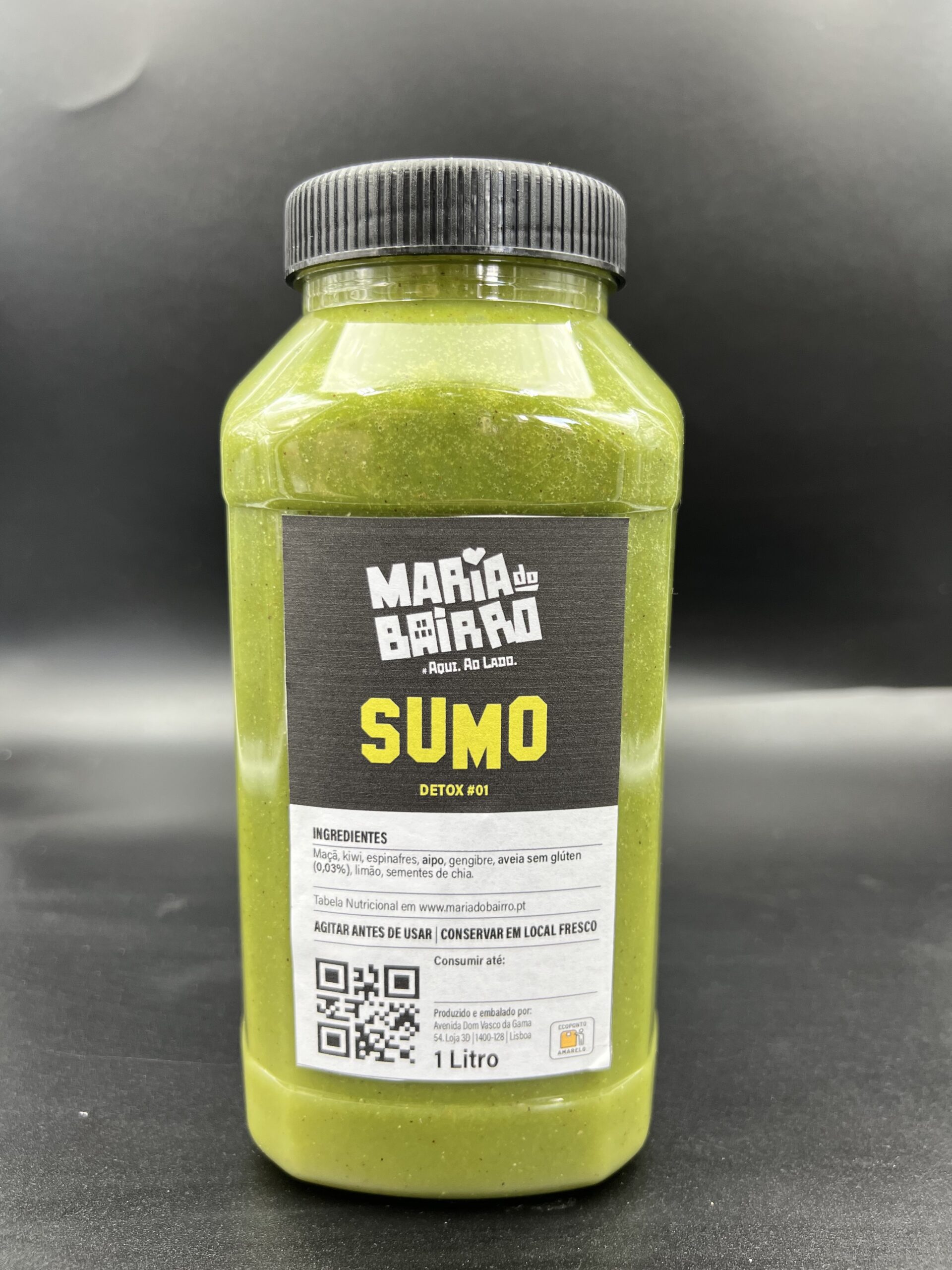 Sumo Maça, Kiwi, Espinafres 1L #01
