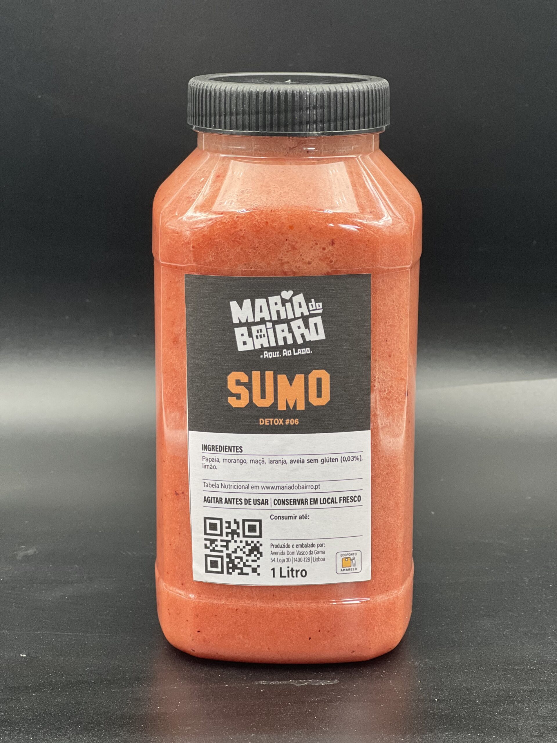 Sumo Papaia, Morango, Maçã 1L #6