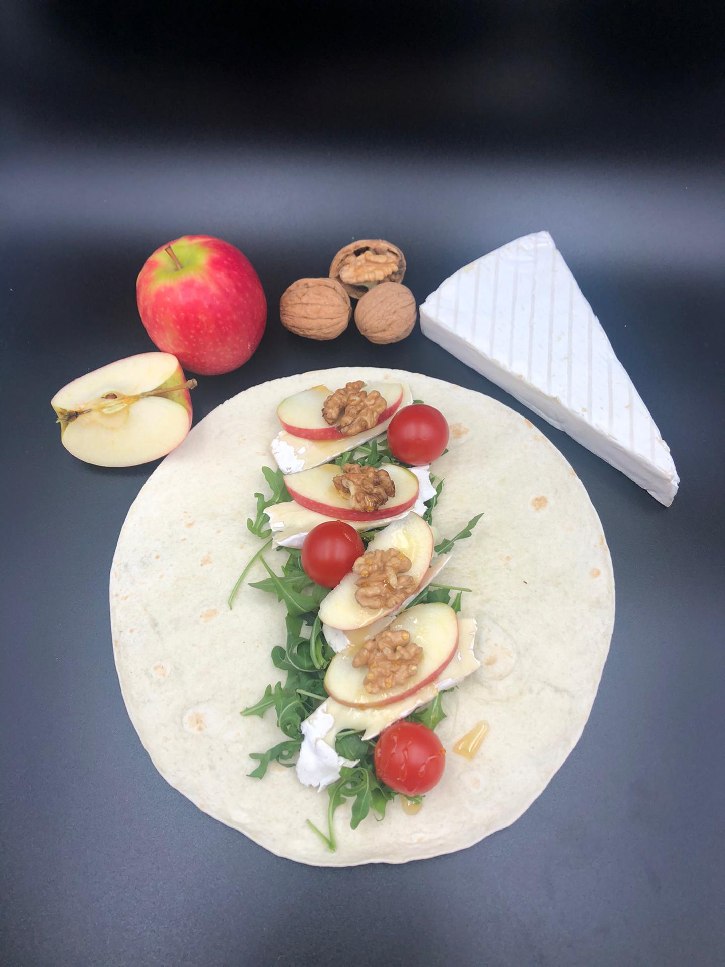 Wrap Maçã, Brie, Noz #06