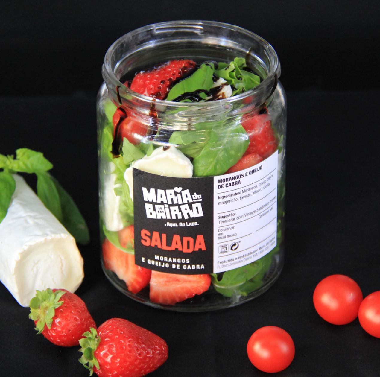 Salada Mozzarella, Amêndoa, Manjericão #01